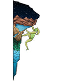 Wooden Phone Case (Outdoor Adventure - Rock Climber Night Landscape)